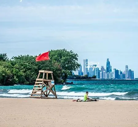 3 Level Apt 10 Min To The Beach, Near Downtown Chicago Exterior photo